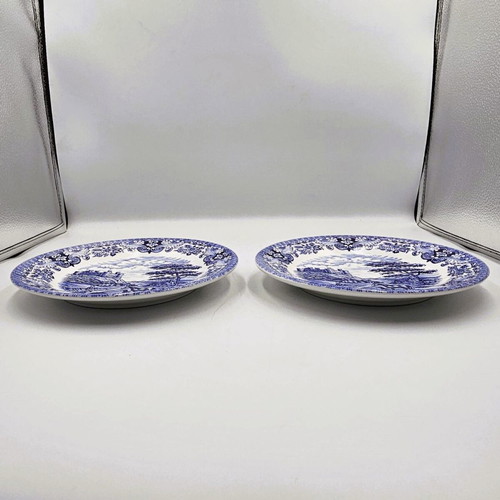 ARNIK Blue/White Ceramic Plates Used