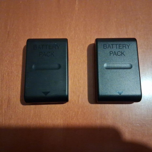 Panasonic camera batteries used, set of 2 pieces