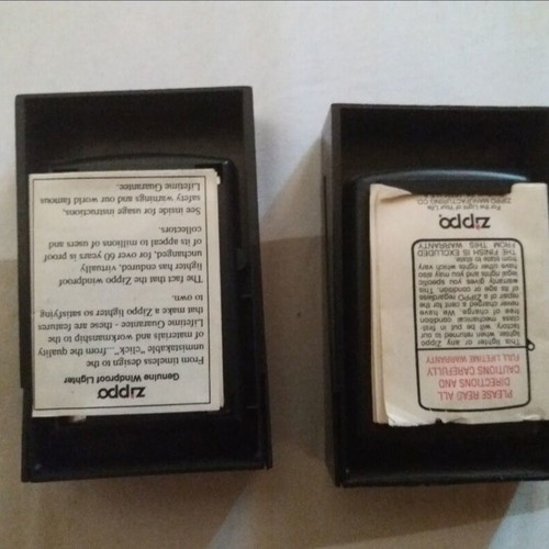 Zippo XIII lighters like new, set of 2