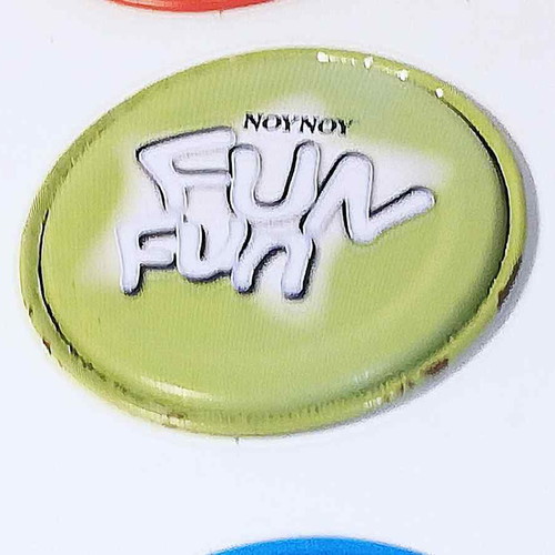 Nounou Fun Fun set of 16 metal tags dinosaur theme used