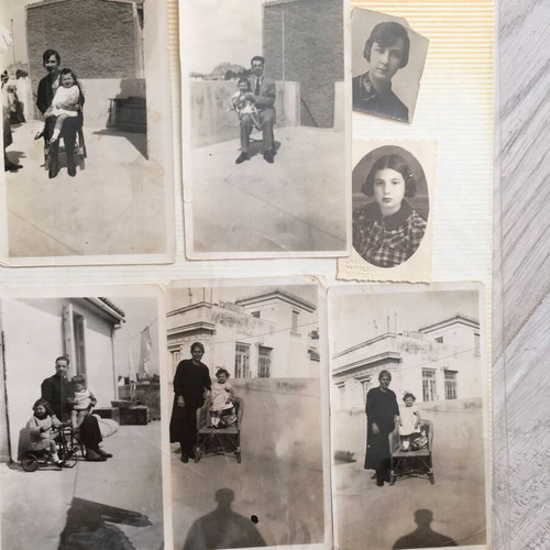 Historical photo album used, Egypt and Greece 1920-1930 rare retro photos
