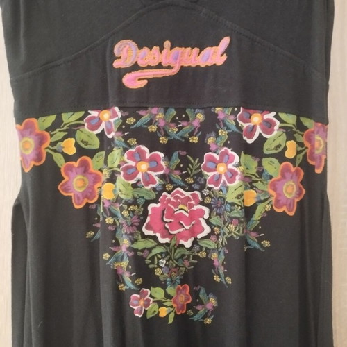 Desigual women's dress, size S, black