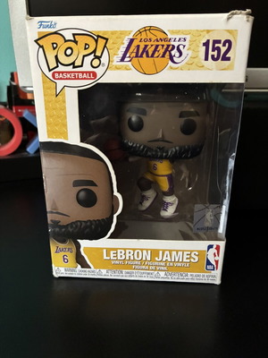 Funko Pop! Basketball LeBron James #152 used, Los Angeles Lakers