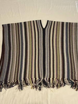 Missoni Poncho new, colorful design