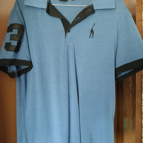 Men's blue polo shirt size L like new