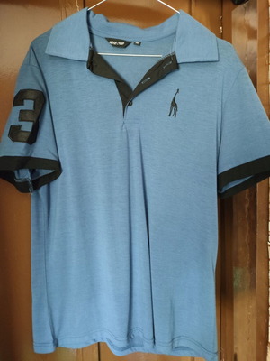 Men's blue polo shirt size L like new