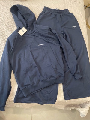 Oversized Why Not Collection tracksuit set new, size M, dark blue