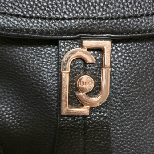 Liu Jo backpack like new, black with gold details