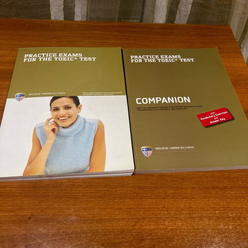 Toeic Practice Exams 2 books like new