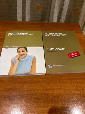 Toeic Practice Exams 2 books like new