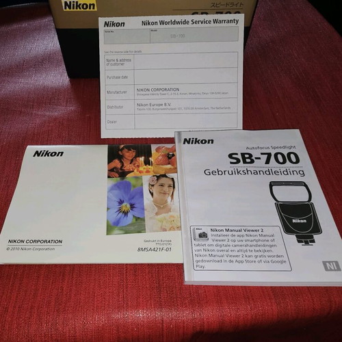 Nikon SB-700 Flash used for Nikon cameras