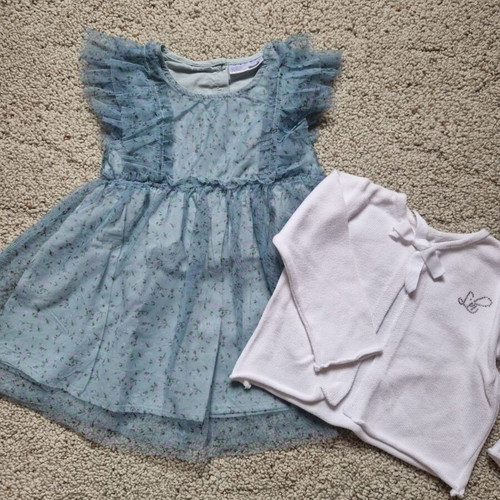 Set dress and jacket 92cm new, Ergee dress and Lapin House jacket