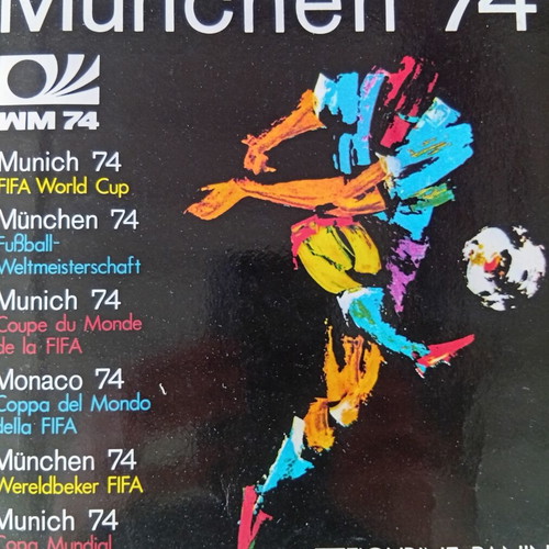 Panini Munich 1974 Album like new reprint