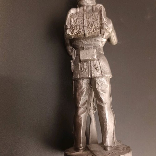 Infantry Soldier Figure 1852 made of pewter like new