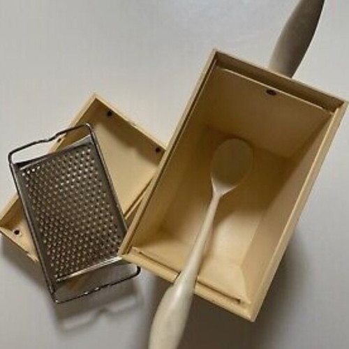 Alessi cow horn cheese grader used