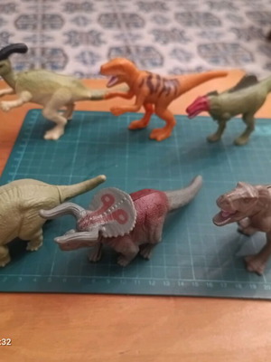 McDonald's Jurassic World: Chaos Theory φιγούρες δεινοσαύρων, σετ 6