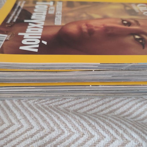 National Geographic magazine collection, 5 selected issues