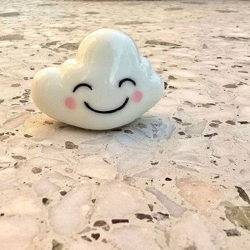 Happy cloud pill box, small cute container