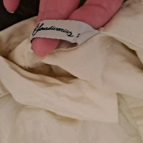 Vintage Stradivarius shirt used, beige, size S