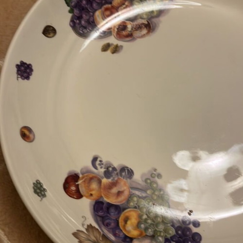 Serving Platter used, summer design, 32 cm diameter