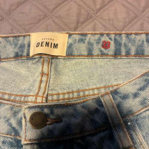 Sezane bleach tall jeans size 33 like new