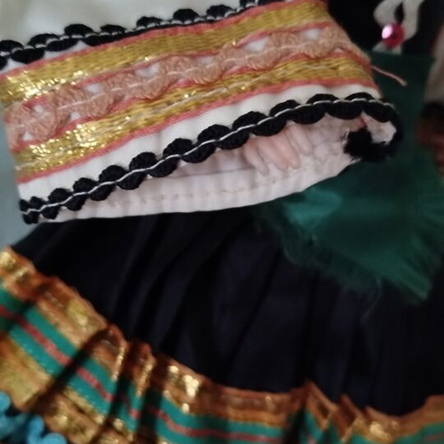 Vintage Corfiot Doll like new, traditional costume 1950s