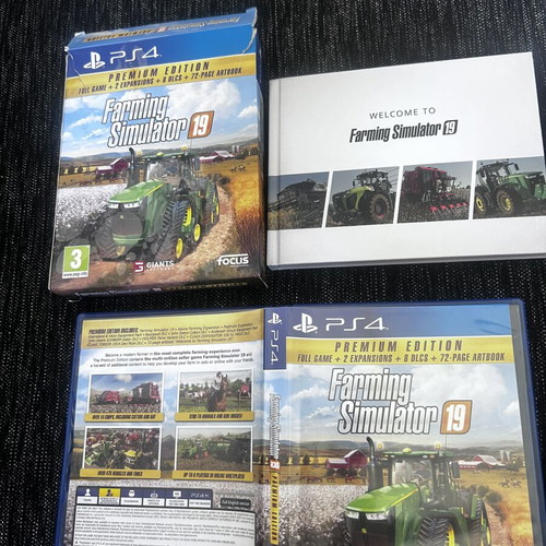 Farming Simulator 19 Premium Edition PS4 game used