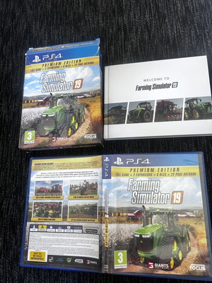 Farming Simulator 19 Premium Edition PS4 game used
