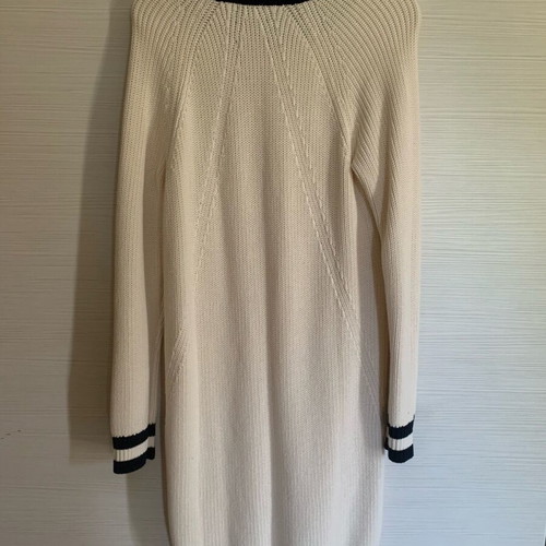 Knitted dress new Abercrombie & Fitch 100% cotton black white