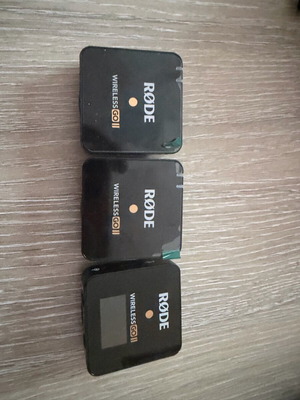 Rode Wireless GO 2 μικρόφωνα σαν καινούργια, 2 μικρόφωνα και πομπός