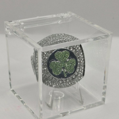Panathinaikos basketball collectible ring collection, green