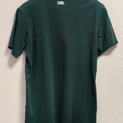 Karl Lagerfeld men's short-sleeve t-shirt new, green, size S