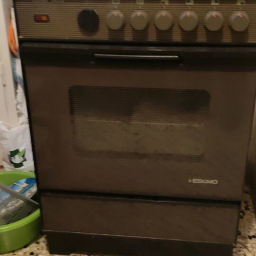 Electric stove used
