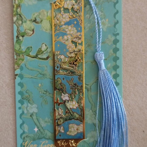 Van Gogh White Blossom Bookmark new
