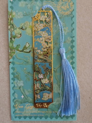 Van Gogh White Blossom Bookmark new