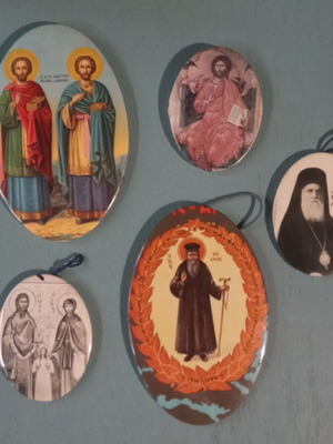 5 παλιές ορθόδοξες εικόνες, σετ