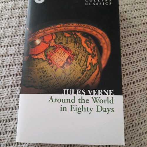 Around the World in Eighty Days paperback like new