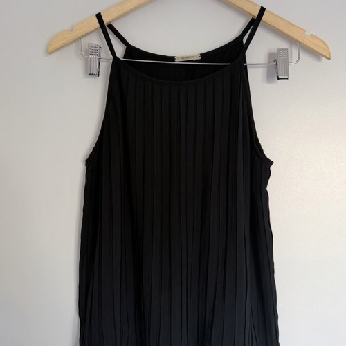 Intimissimi black pleated blouse like new, size small