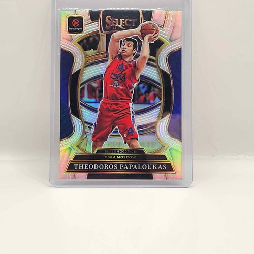 2025-26 Panini Euroleague Select Theodoros Papaloukas Silver CSKA Moscow card #2