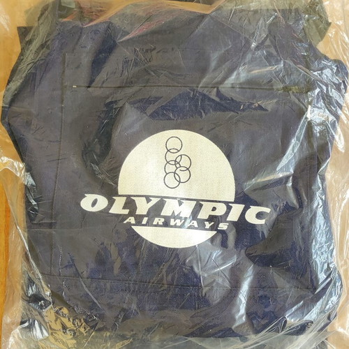 Olympic Airways collectible work overalls XL new