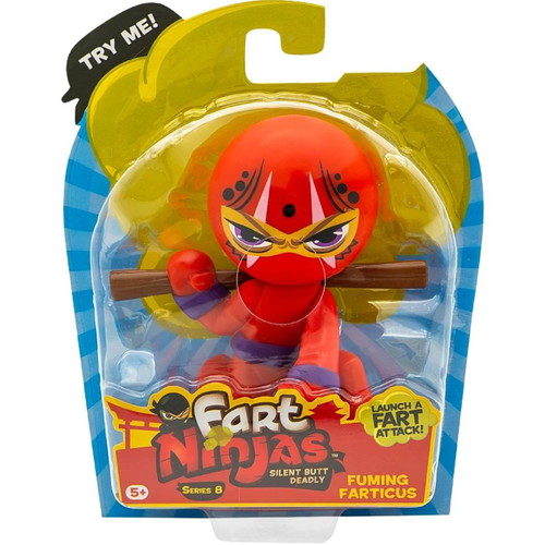 Fart Ninjas figure new with motion sensor and sound effects
