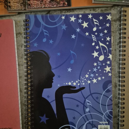 Spiral notebook 1 subject new from old bookstore stock