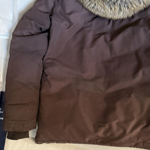 Tommy Hilfiger men's parka down jacket brown like new