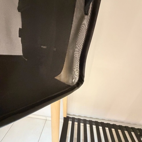 Marc Jacobs shoulder bag used, black and silver