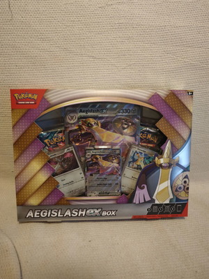 Pokemom Aegislash Ex Box English sealed, like new