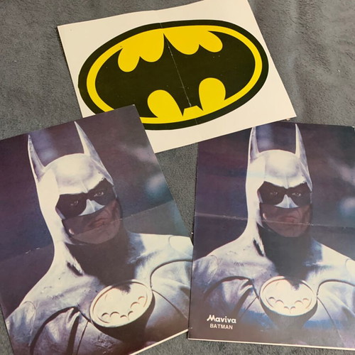 Batman Manina 1989 posters, pack of 3