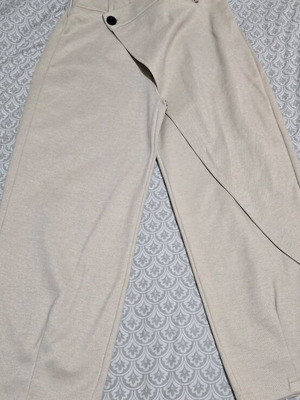 Despy K Cotton Pants Beige With Elastic New
