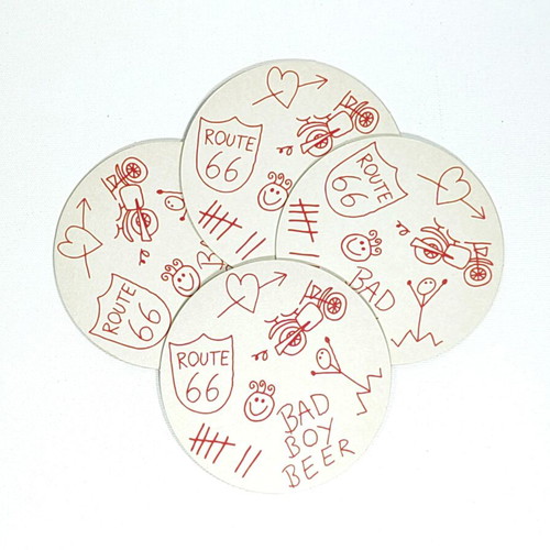 Ritzenhoff Markus Binz coasters set of 4 like new