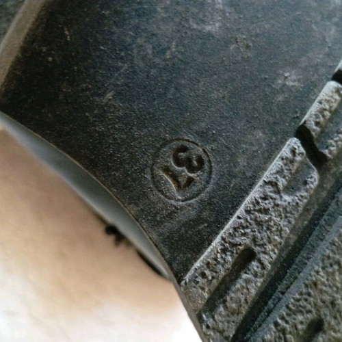 Vintage platform shoes like new, black, size 37