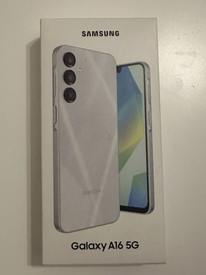 Samsung Galaxy A16 5G smartphone με 128GB αποθηκευτικό χώρο σε ανοιχτό γκρι